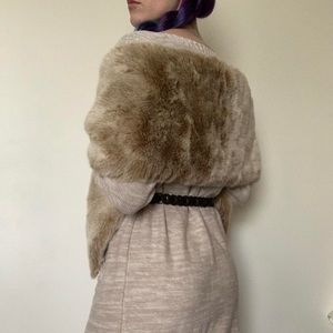 Banana Republic Faux Fur Wrap